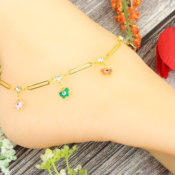 "Elegant Handmade Anklet – Delicate Jewelry for Women, MAR091385 - Picture 3 of 10
